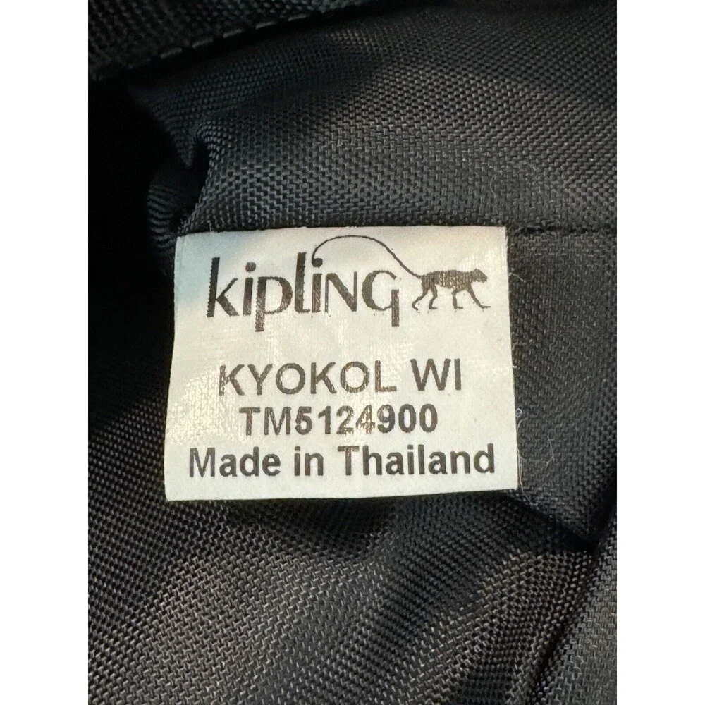 Kipling KYOKOL WI Large Tote Shoulder Bag Animal Print Gorilla Charm TM5124900 - Picture 13 of 16